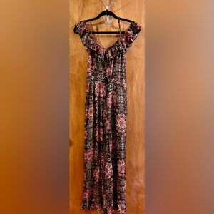 Never worn Xhilaration bohemian flowing jumpsuit